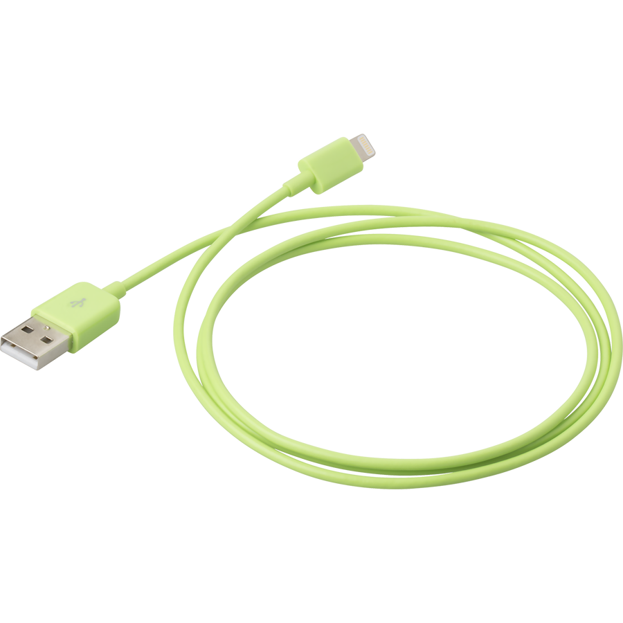 iZound Lightning USB Cable 1 m Green
