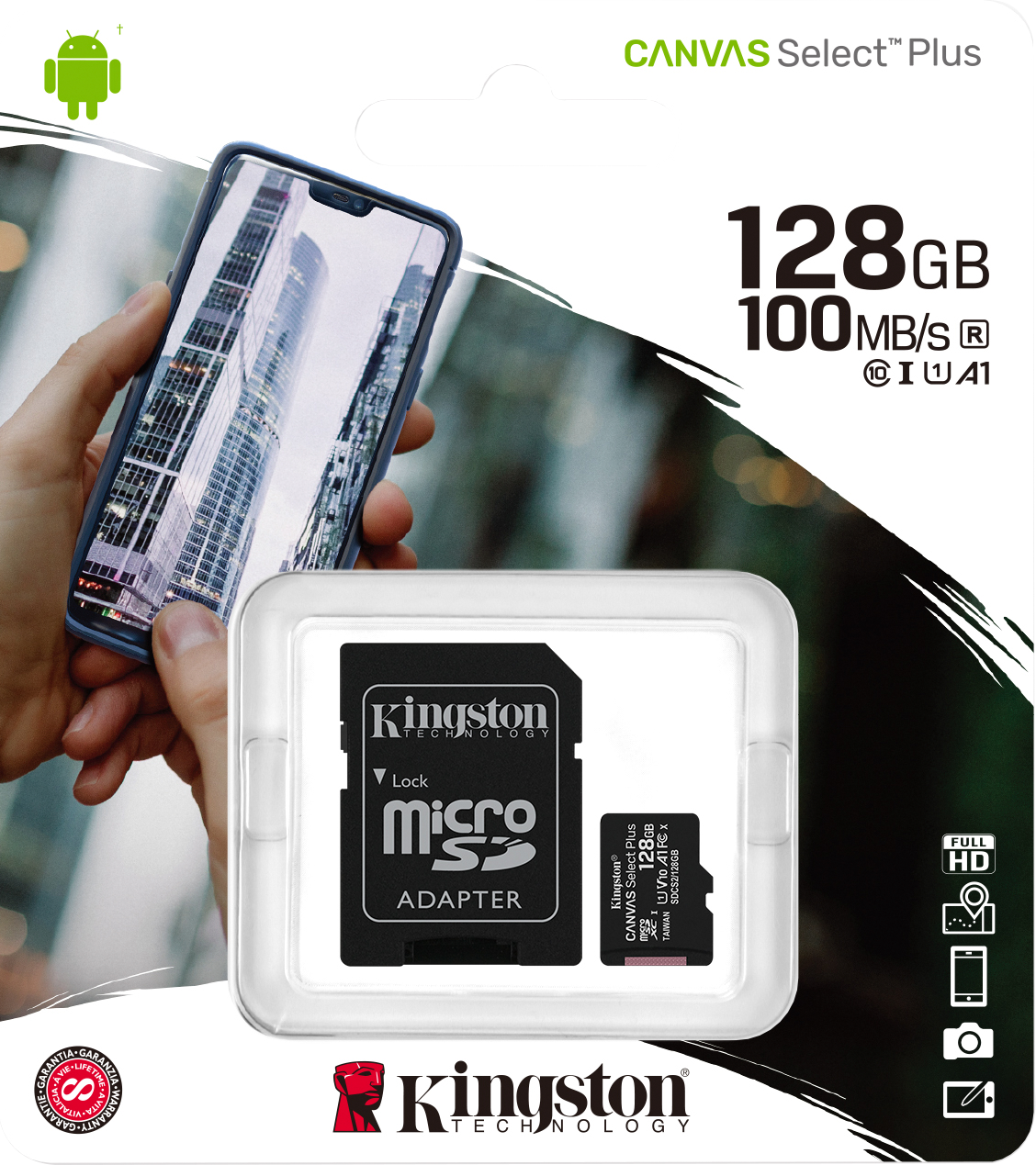 Kingston Canvas Select Plus 128GB