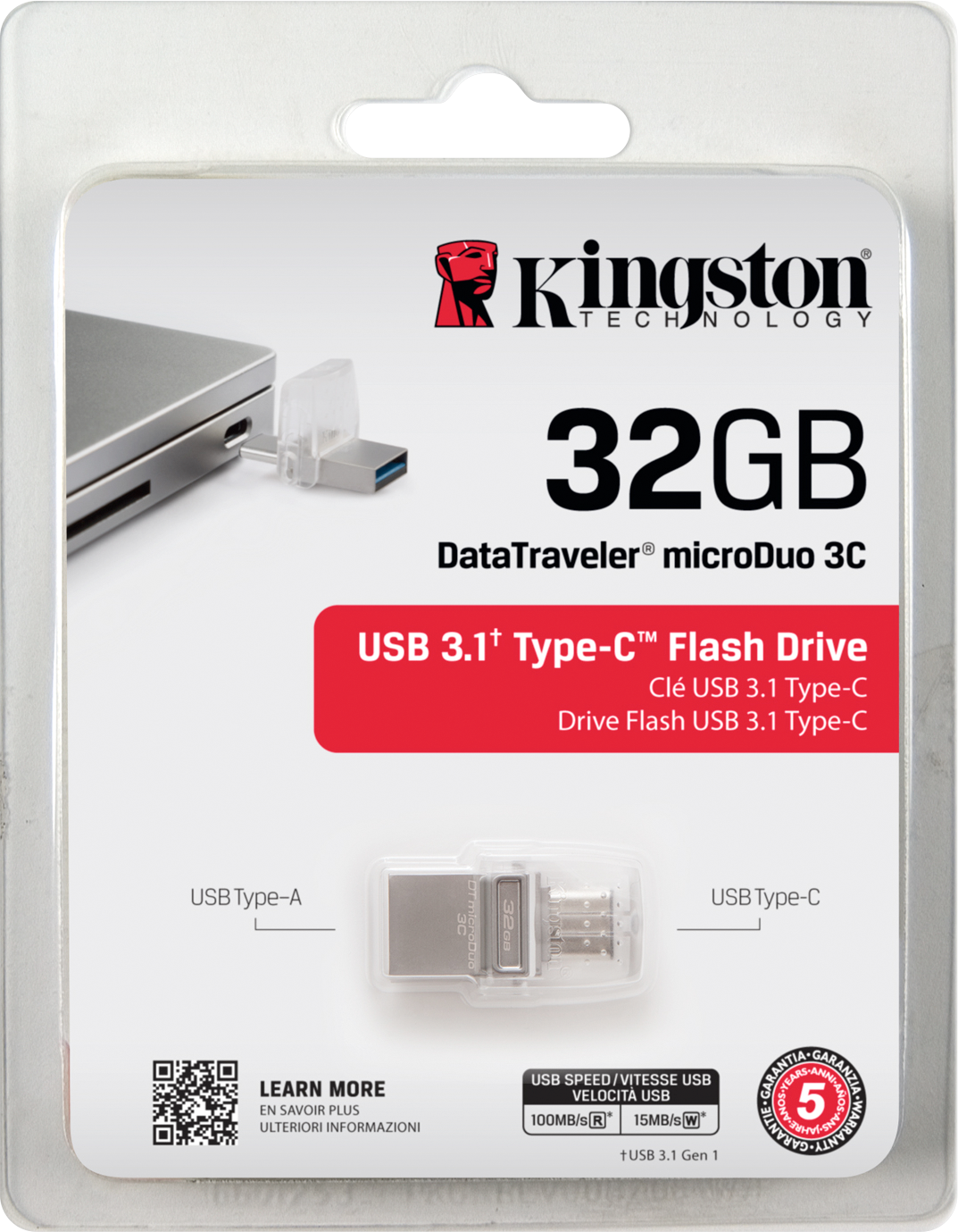 Kingston DataTraveler microDuo 32GB USB3.1