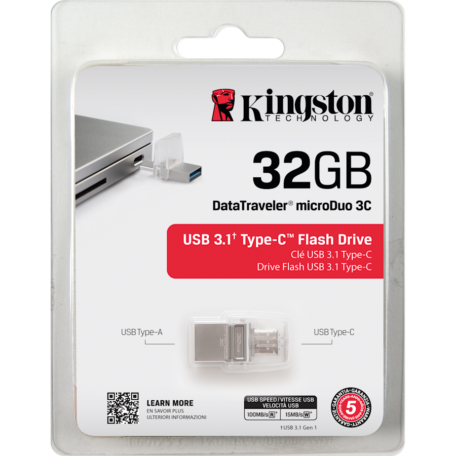 Kingston DataTraveler microDuo 32GB USB3.1