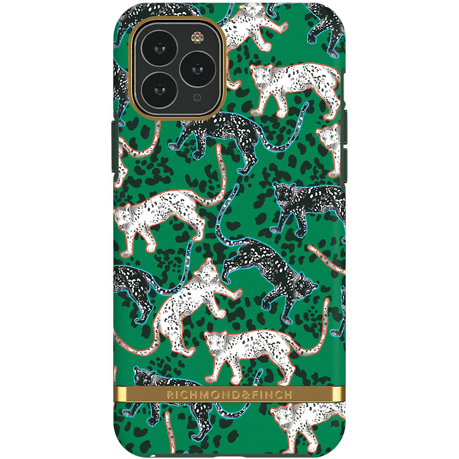 Richmond & Finch Green Leopard iPhone X/11 Pro