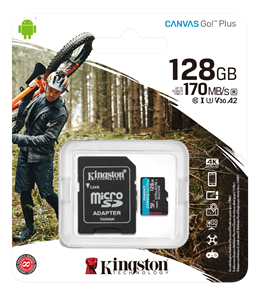 Kingston Canvas Go Plus microSDXC 128 GB