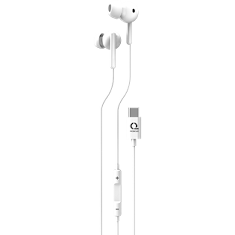 Mobique Wired In-Ear USB-C White