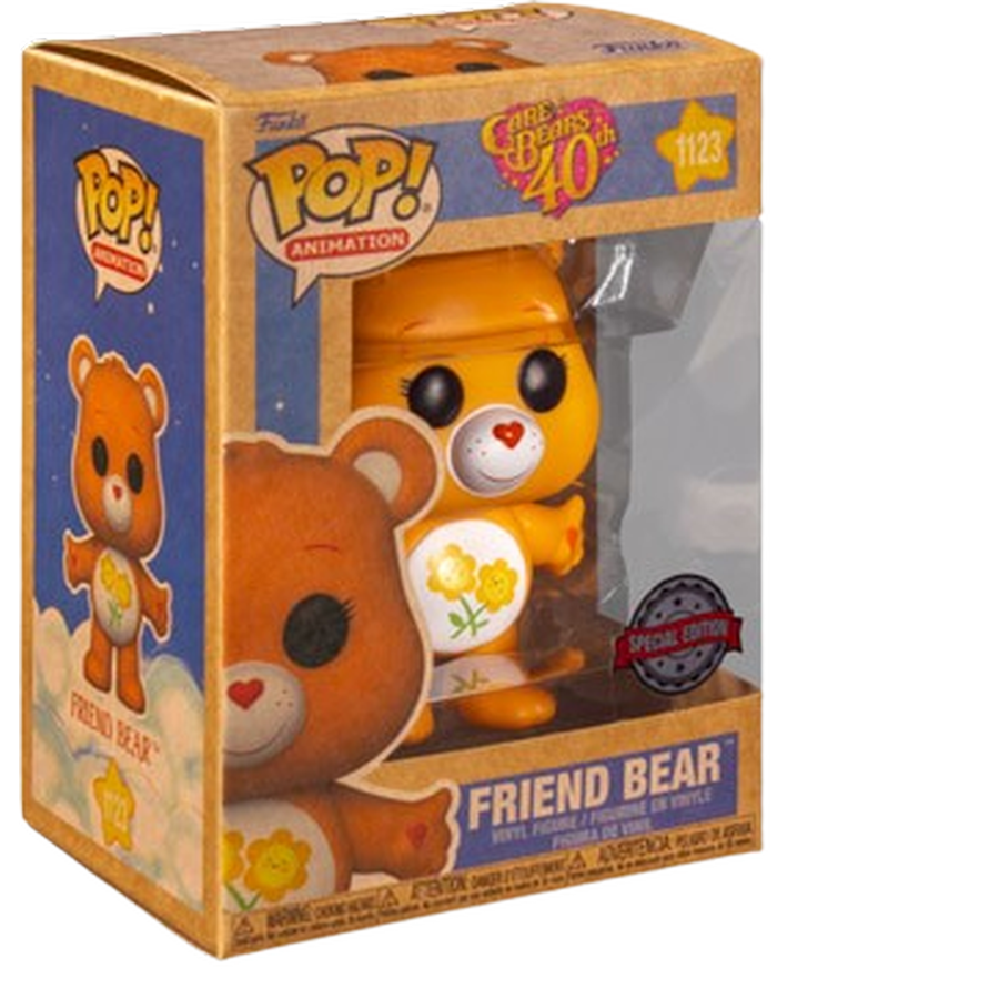 Funko POP Marvel Care Bears Friend Bear vinylfigur