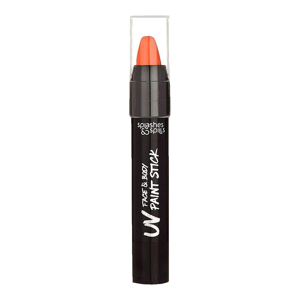 Ansikts- & kroppsfärg UV-penna orange
