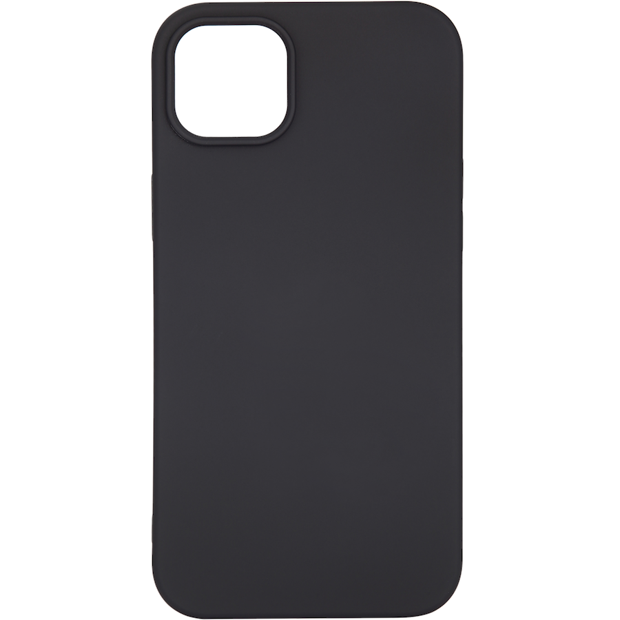 Mobique iPhone 14 Plus svart silikondeksel
