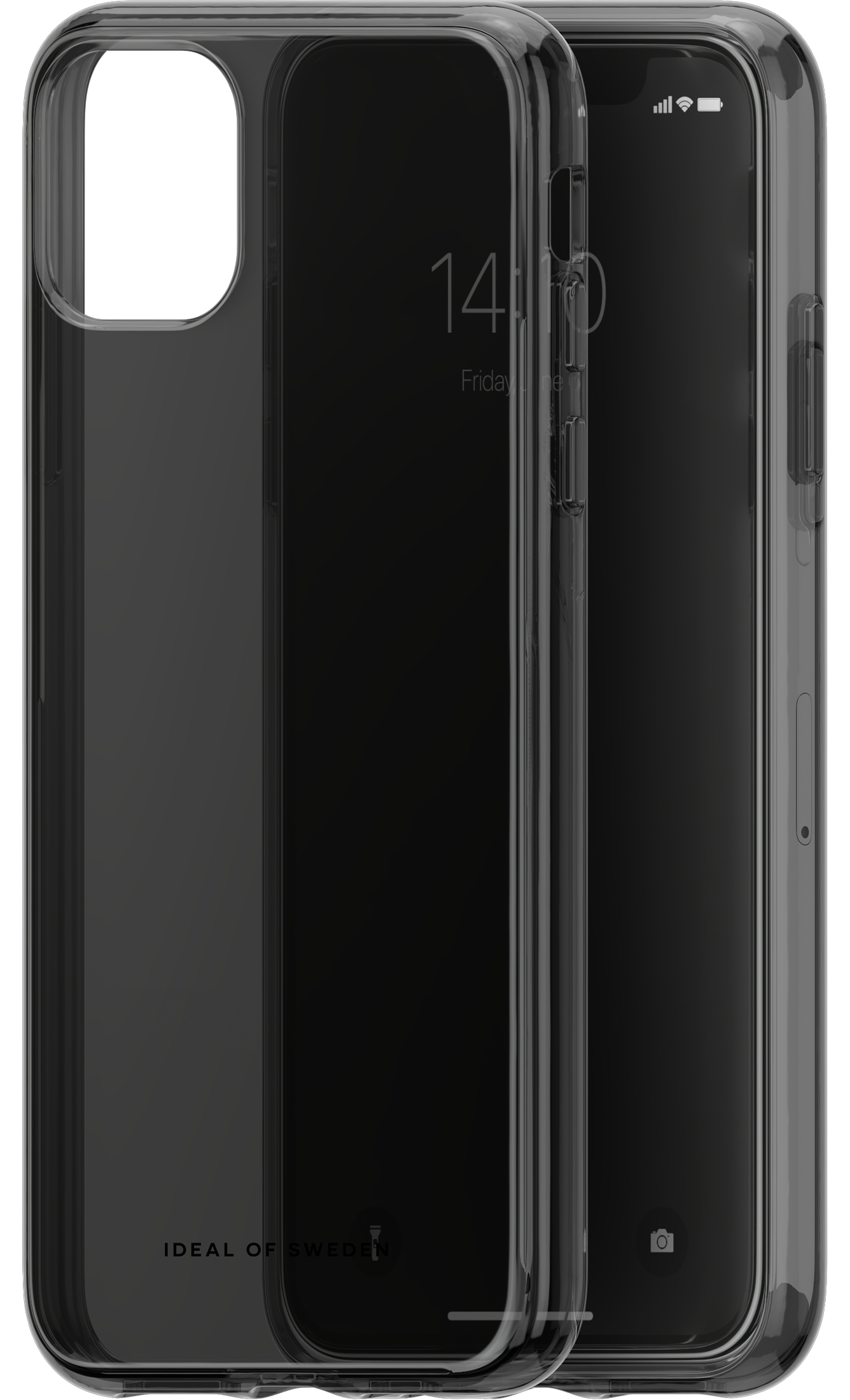 Ideal of Sweden Clear Case iP 11/XR Tinted Black
