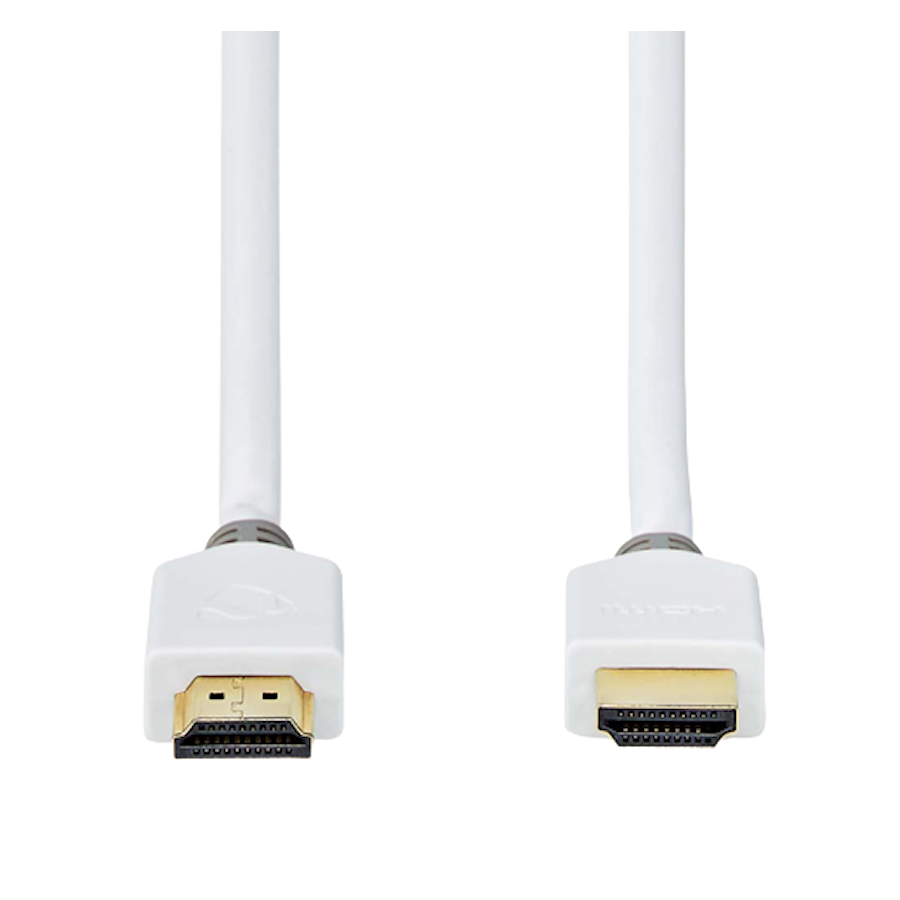 HDMI-kabel med Ethernet, 3D og returlyd