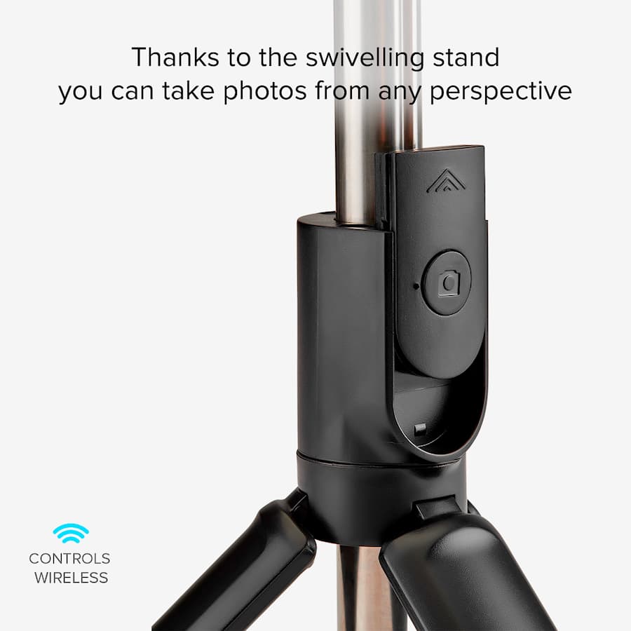SBS selfie stick LED light and tripod 67 cm