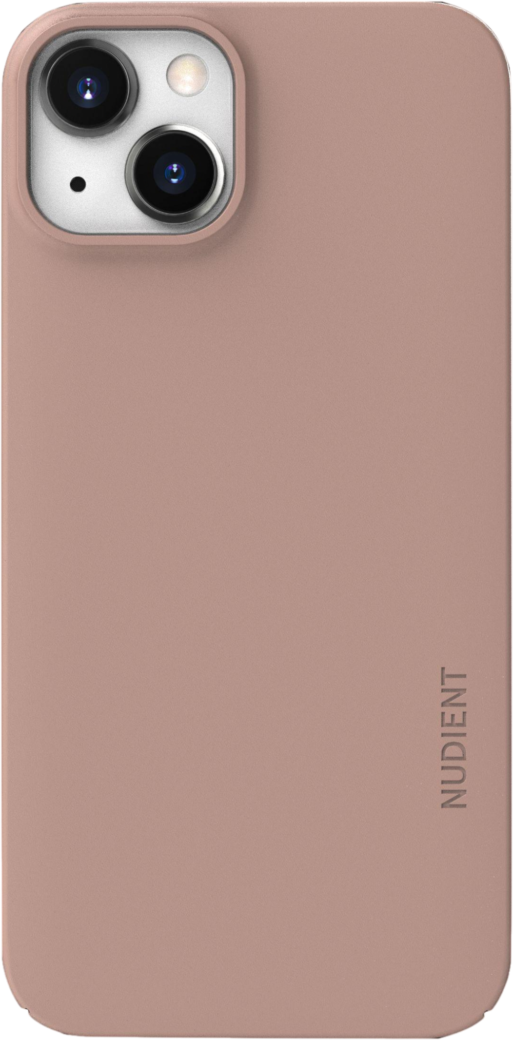 Nudient Thin V3 iPhone 13 dusty pink mobildeksel