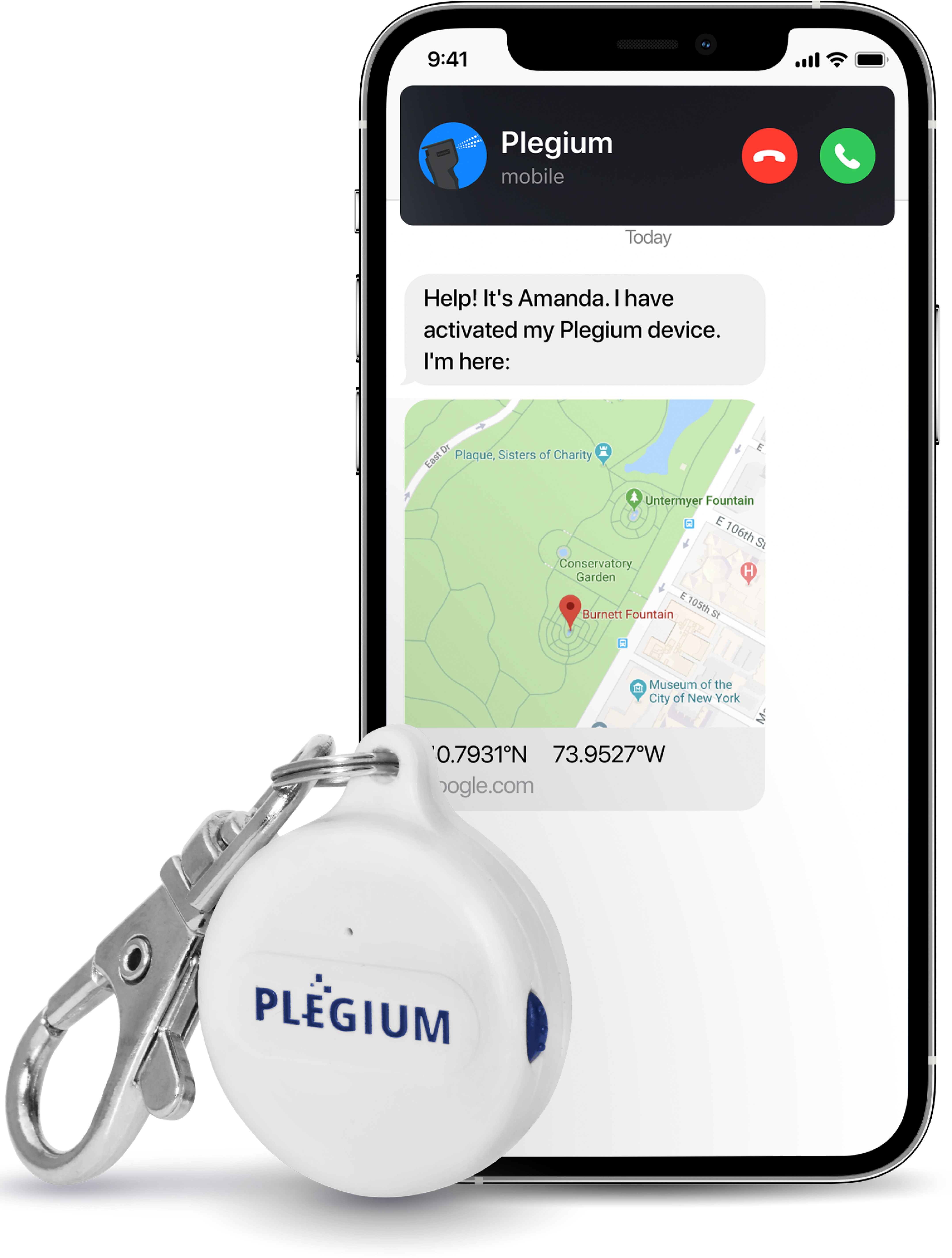 Plegium Smart Nødalarmknapp