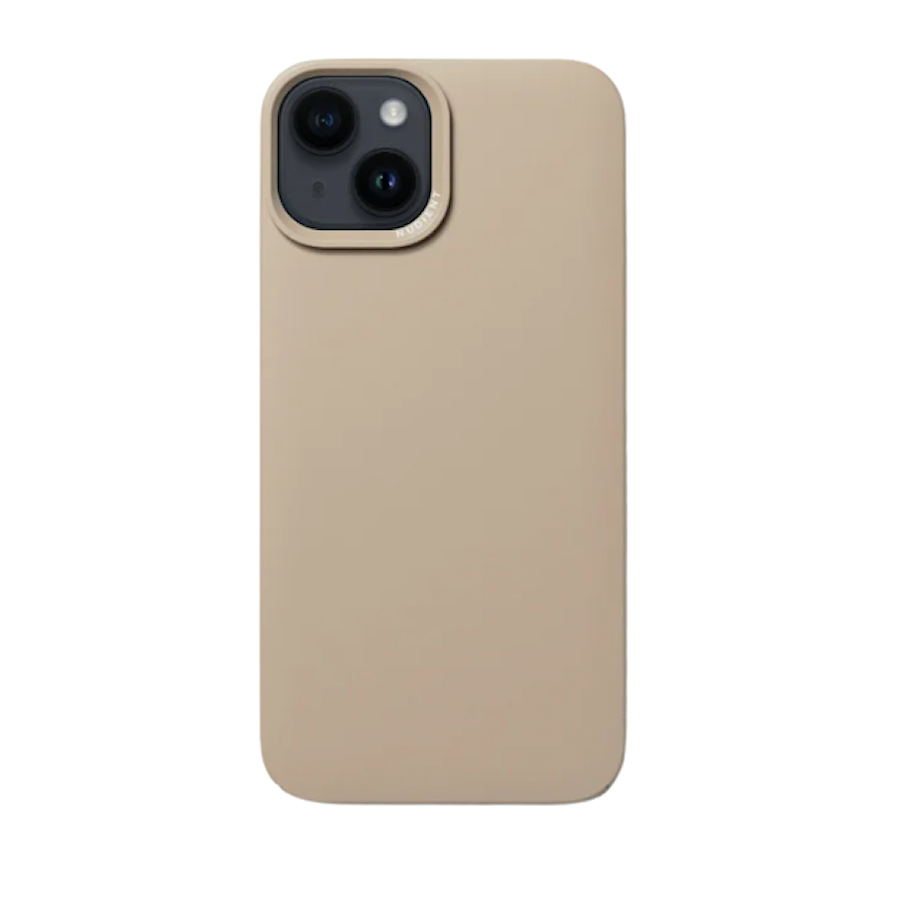 Nudient Thin MagSafe iPhone 14 clay beige mobilskal