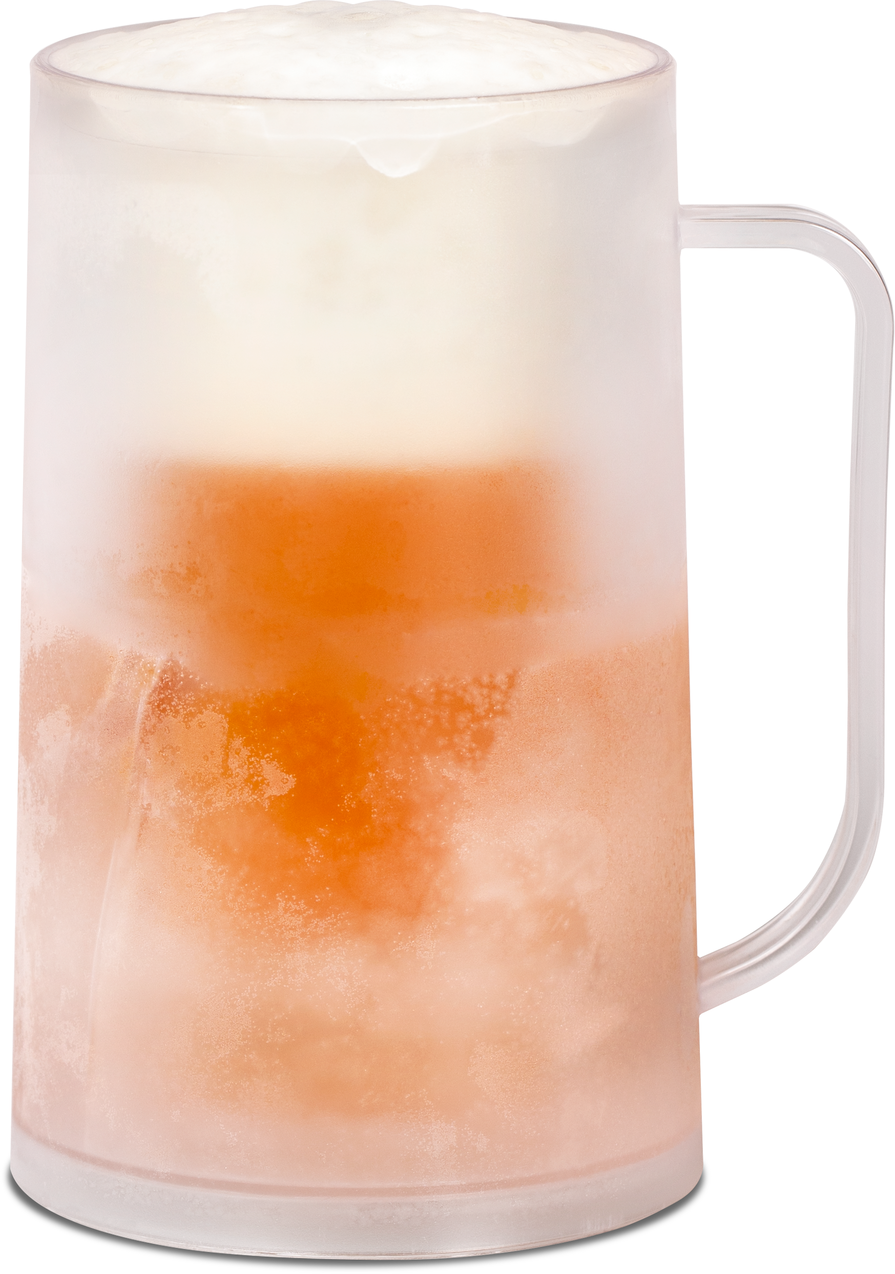 Frosty beer mug