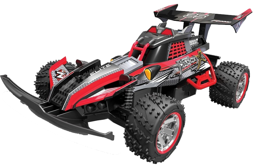 Nikko Turbo Panther Buggy RC Car 1:10 Rød