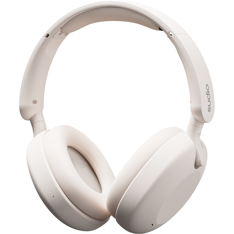 SUDIO Wireless ANC Over-Ear K2 White