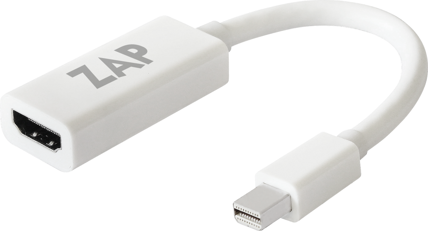 Adapterkabel for Mini DisplayPort til HDMI 1080p
