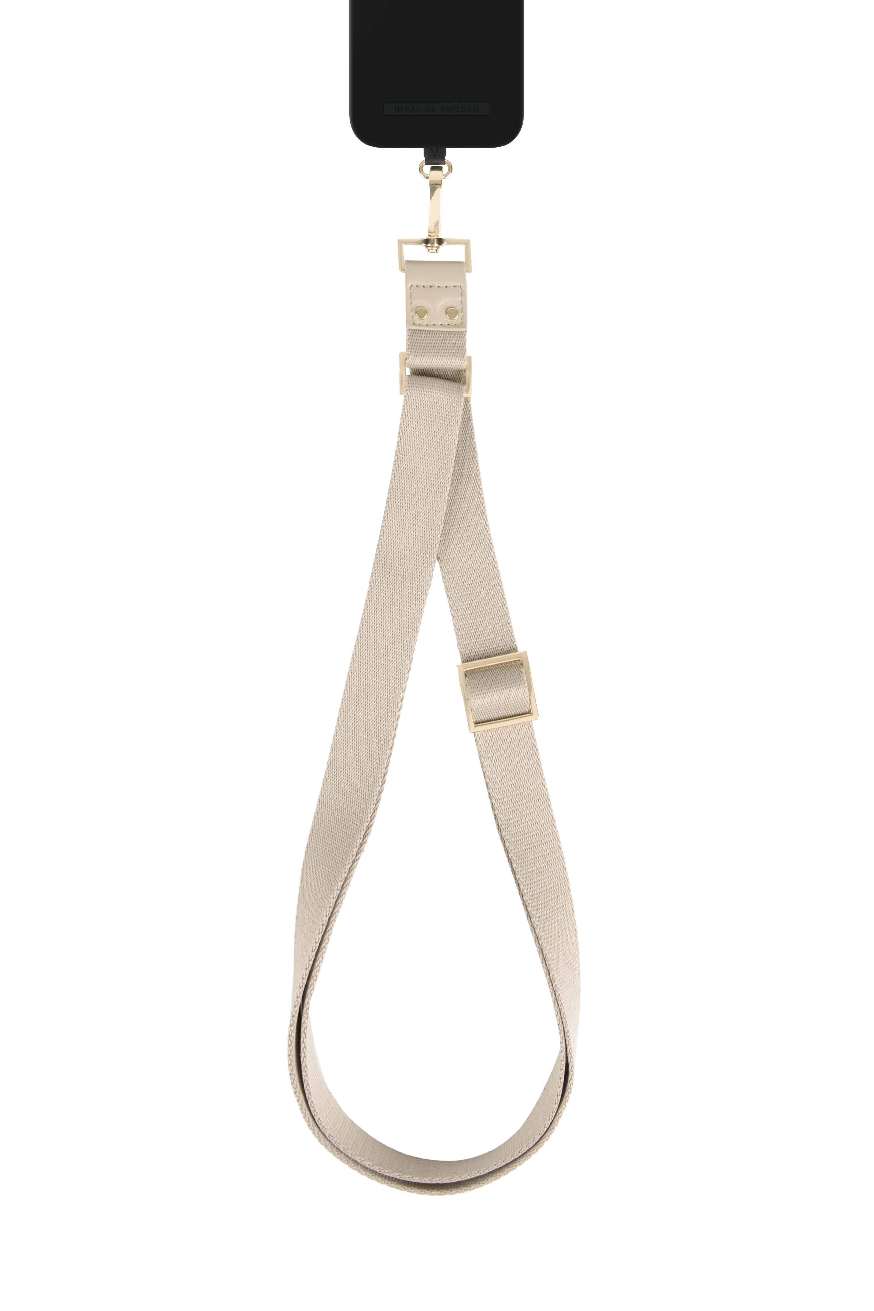 Ideal of Sweden Webbing Phone Strap Beige