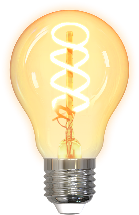 Deltaco Smart Home spiral LED-lyspære E27