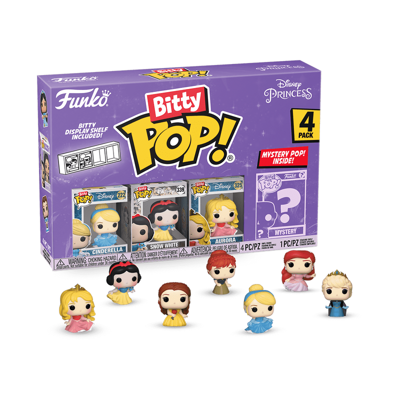 Funko! Bitty POP Disney Princess - Cinderella (4-pack)