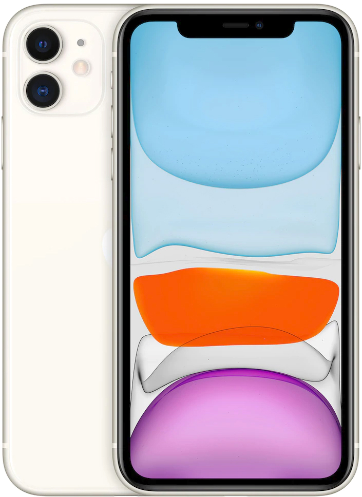 Brukt iPhone 11 128GB Hvit Veldig god stand
