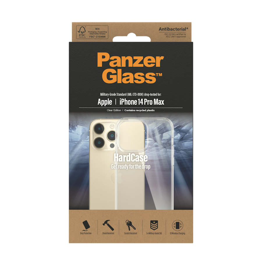 PanzerGlass Hardcase Clear iP14 Pro Max