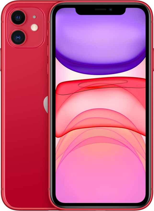 Brukt iPhone 11 64GB Rød Veldig god stand