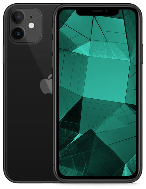 Brukt iPhone 11 64GB Svart Veldig god stand