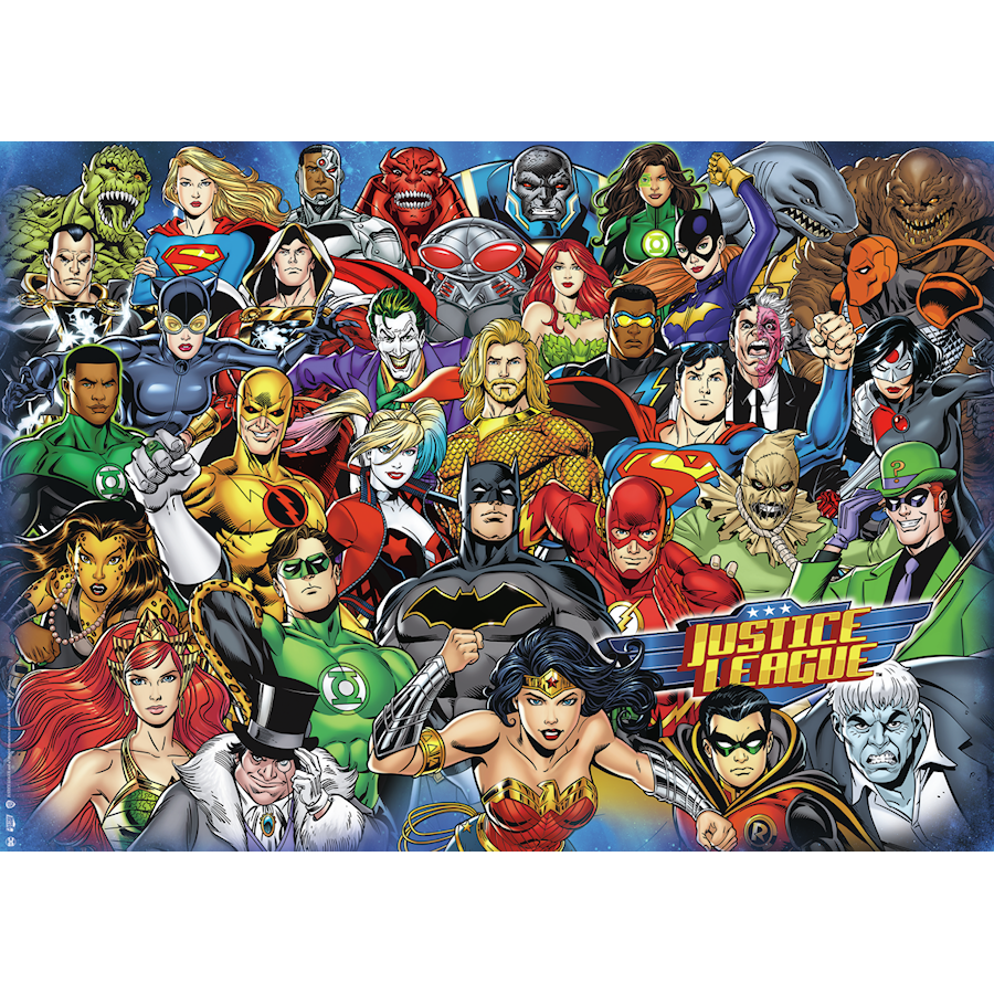 Ravensburger Challenge DC Comics 1000p