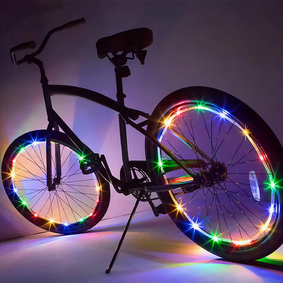 Ljusslinga för cykel 2-pack