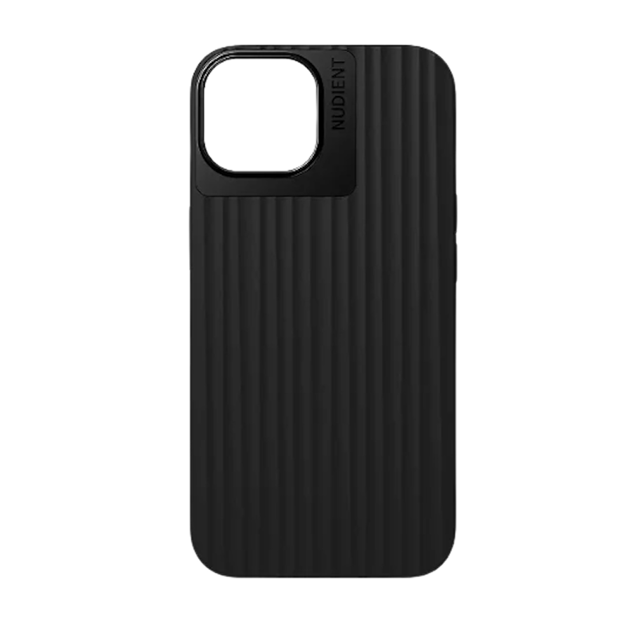 Nudient Bold iPhone 14 charcoal black mobilskal