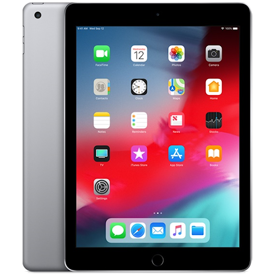 Apple iPad 9.7" (2018) 32GB WiFi Rymdgrå - Nyskick