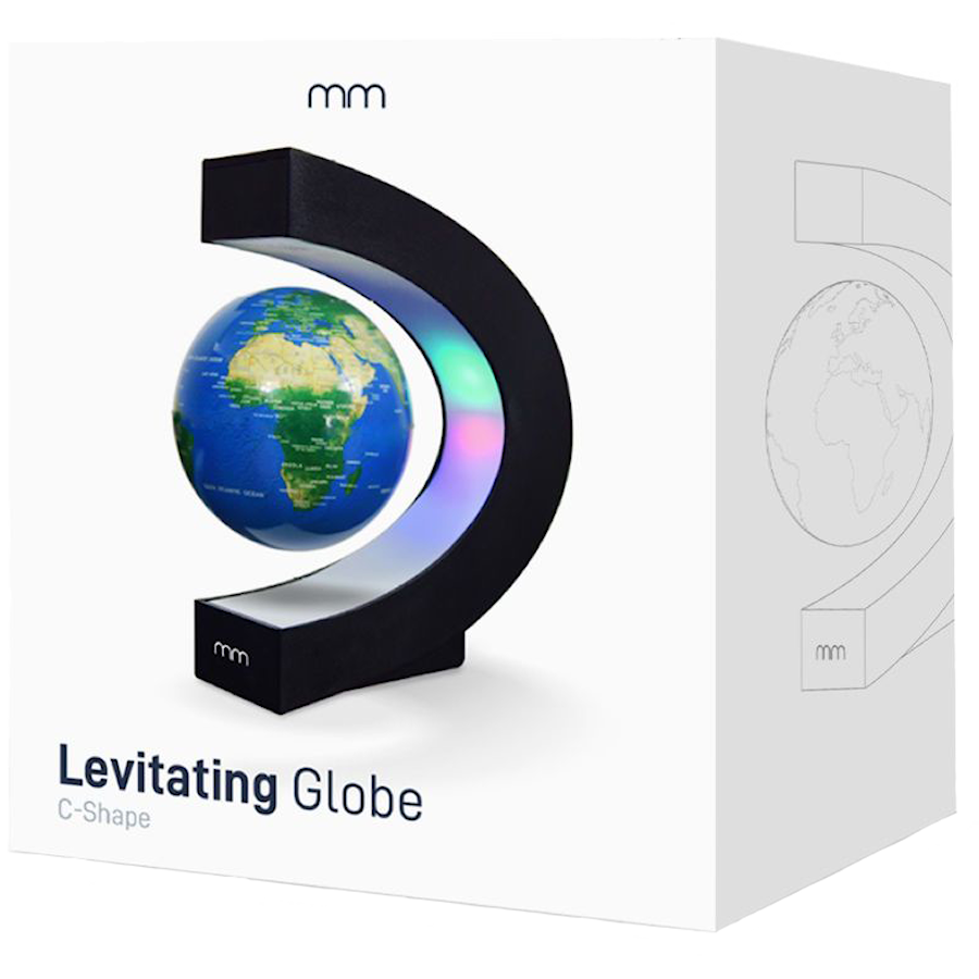 MikaMax Levitating Globe C-shape