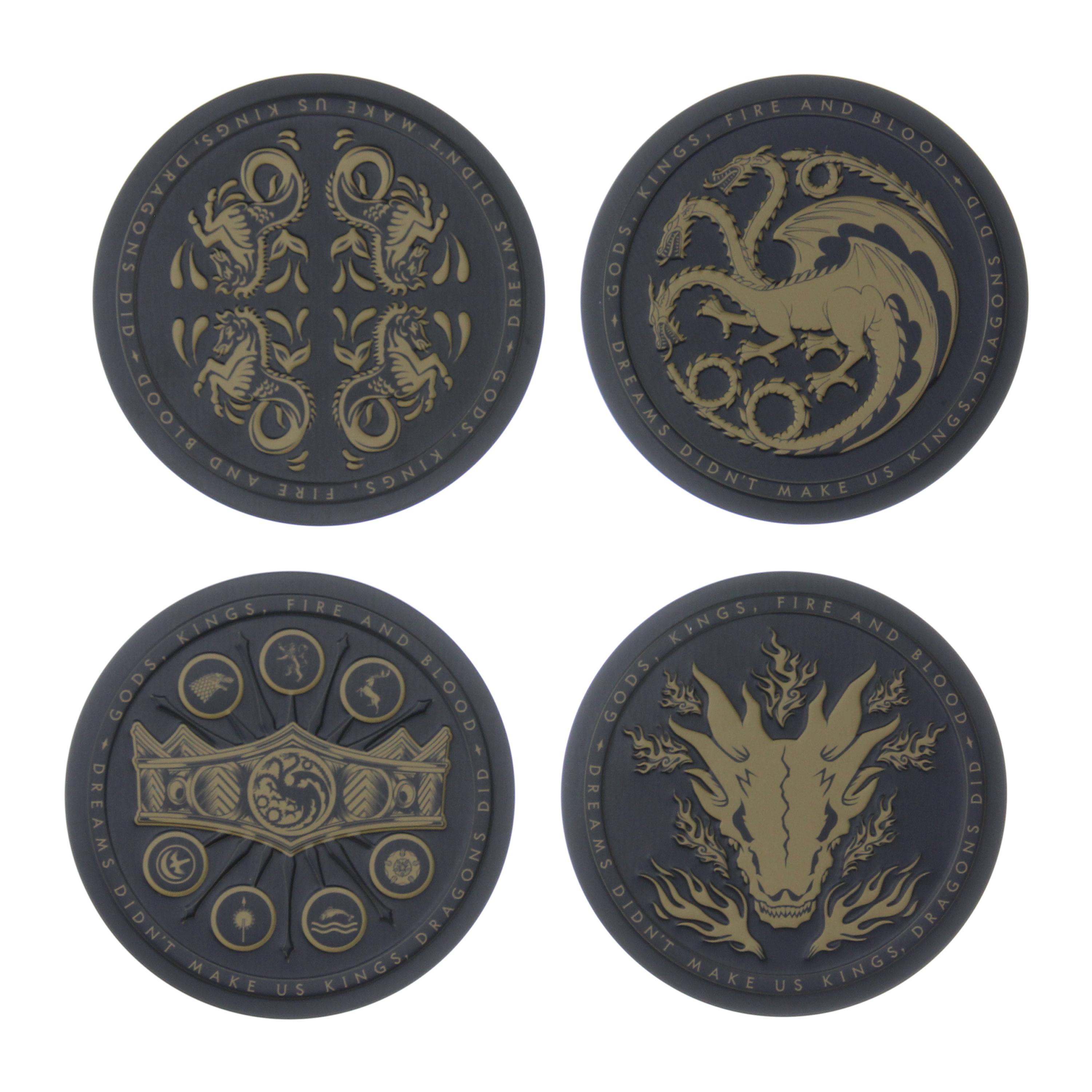 House Of Dragon - Metal Coaster