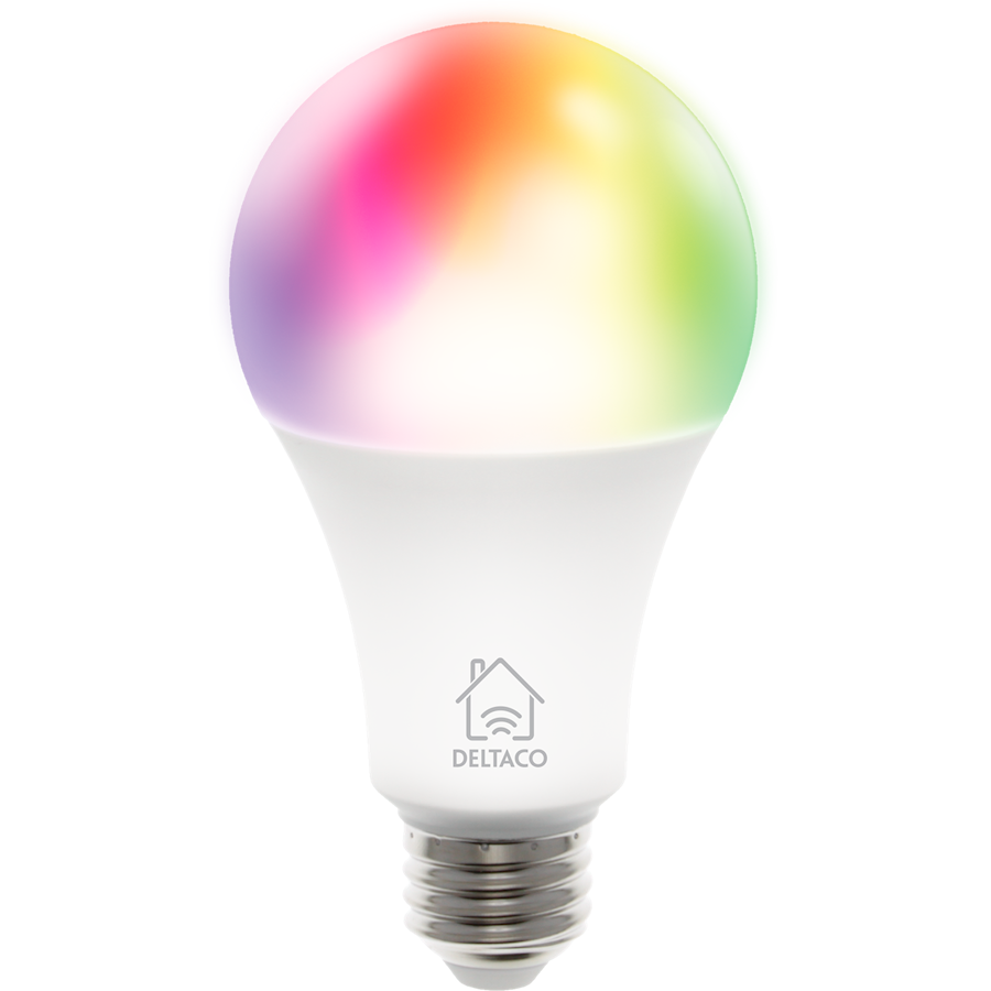 Deltaco E27 Smart Bulb 9W RGB