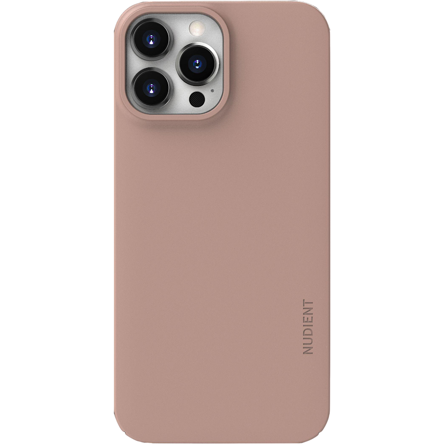 Nudient Thin V3 iPhone 13 Pro Max dusty pink mobildeksel