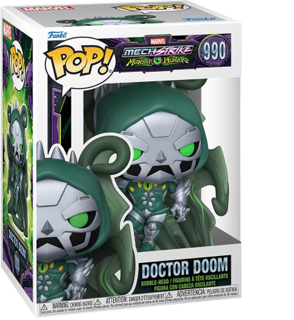 Funko POP Monster Hunters Dr. Doom vinylfigur