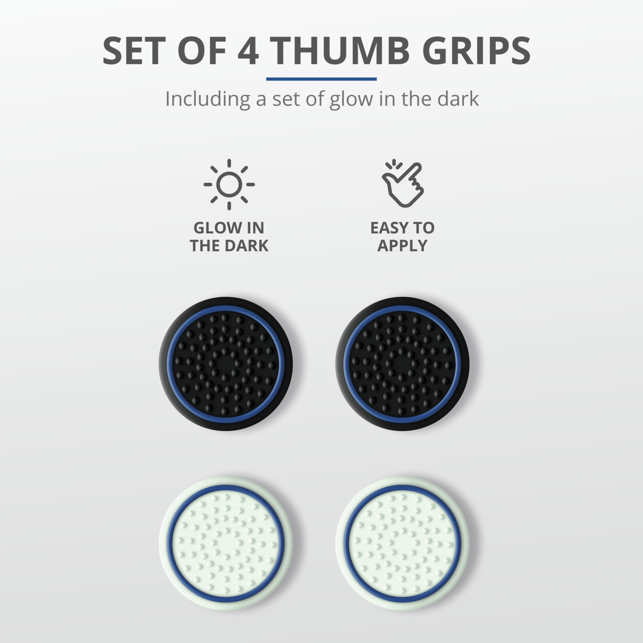 Trust XT266 4-Pack Thumb Grips PS5