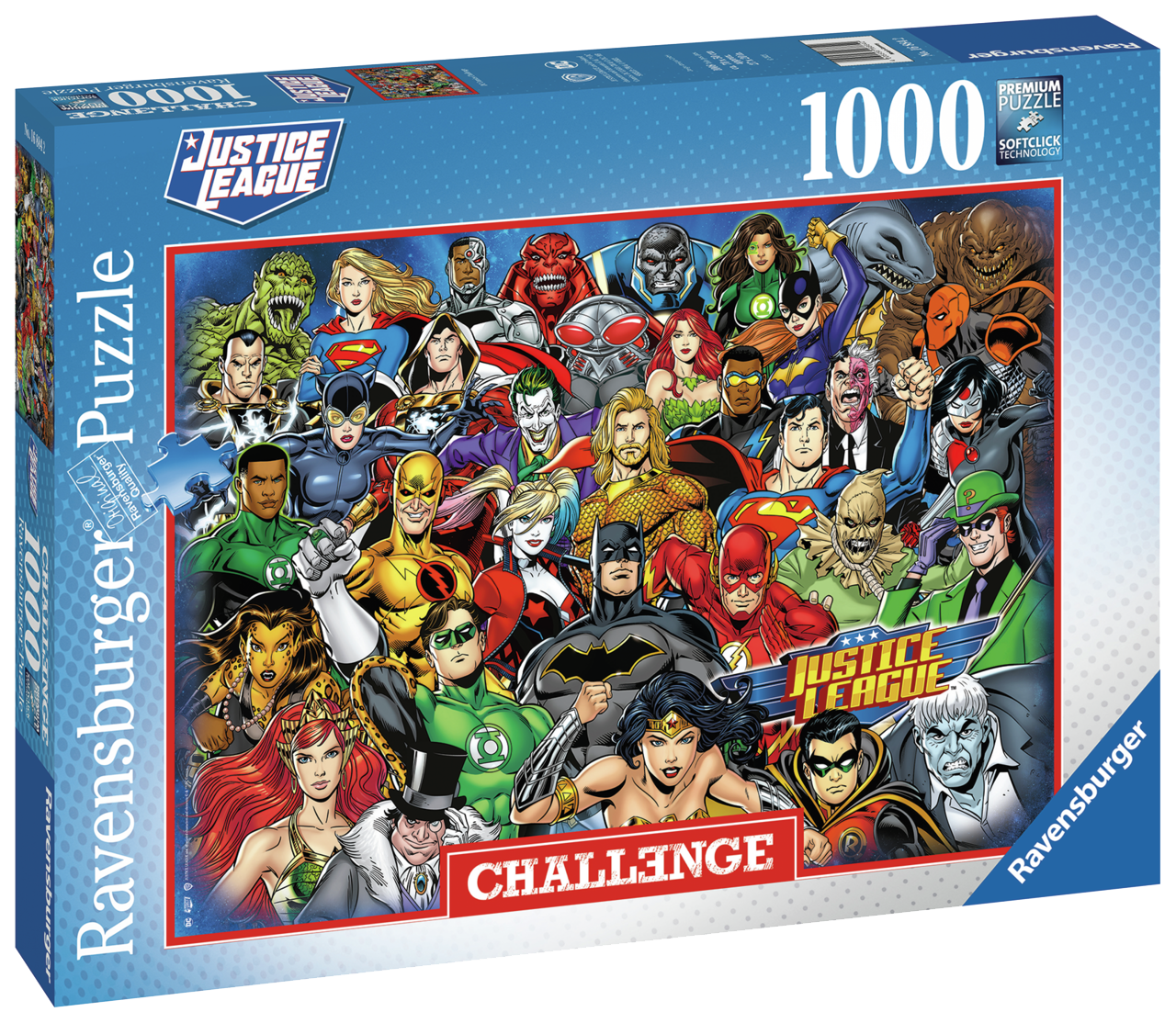 Ravensburger Challenge DC Comics Puzzle 1000p