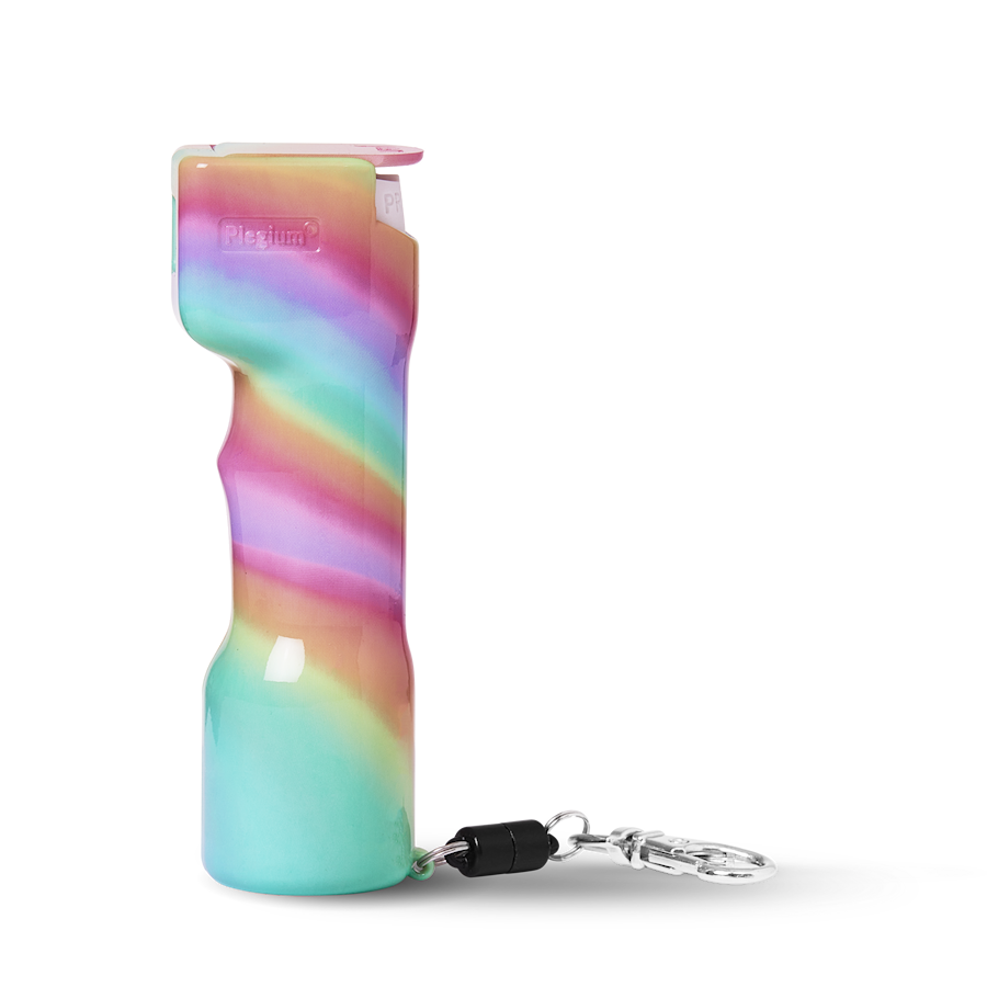 Plegium Smart Självförsvarsspray 5-i-1 Rainbow