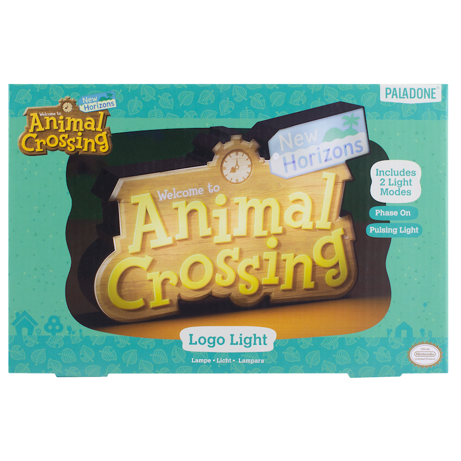 Animal Crossing Logo Lampa