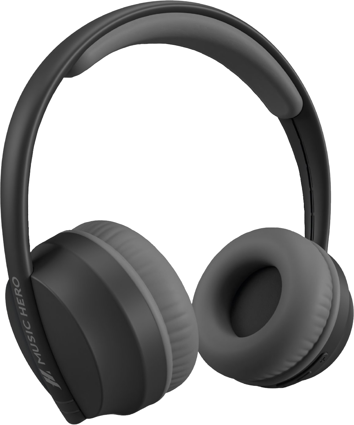 Music Hero Skidup On-Ear Black