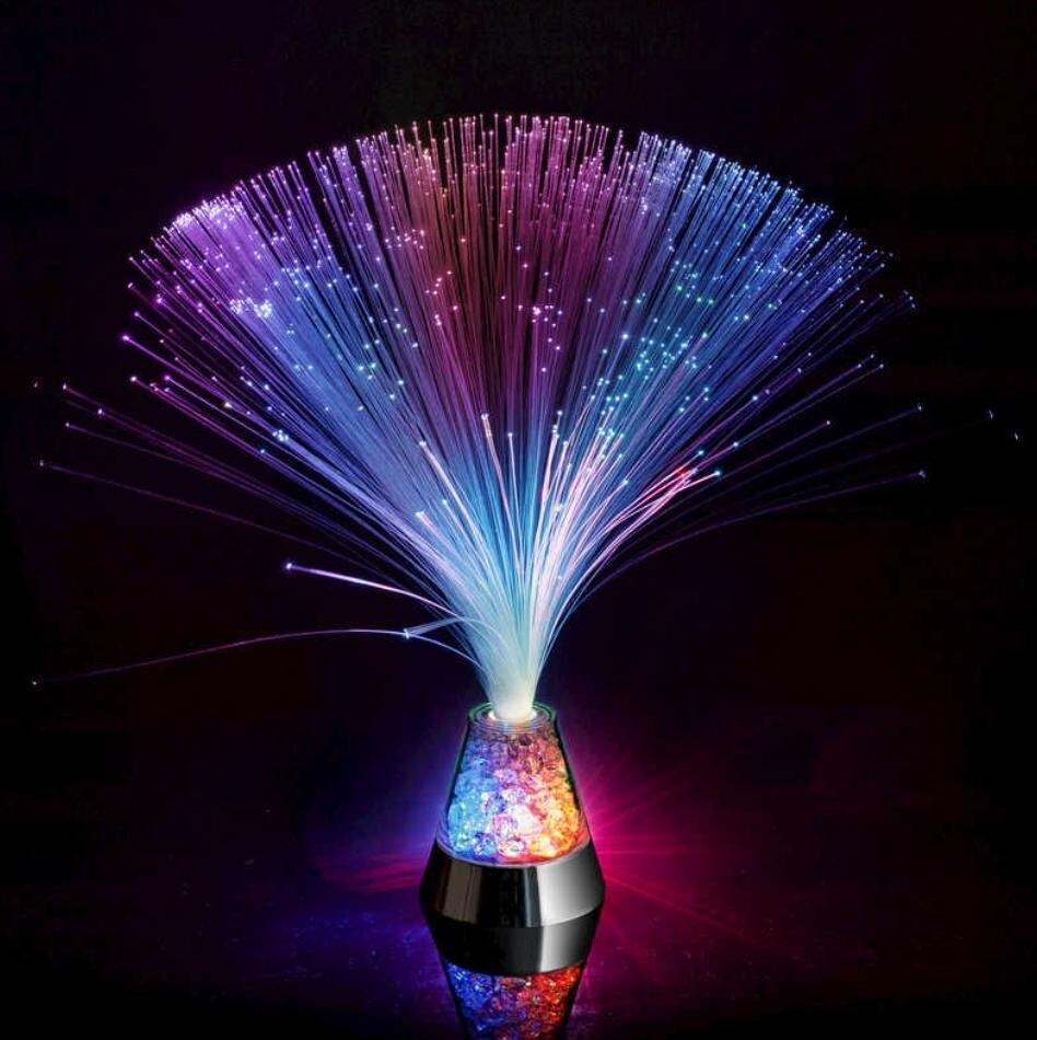 Fiberoptisk lampe