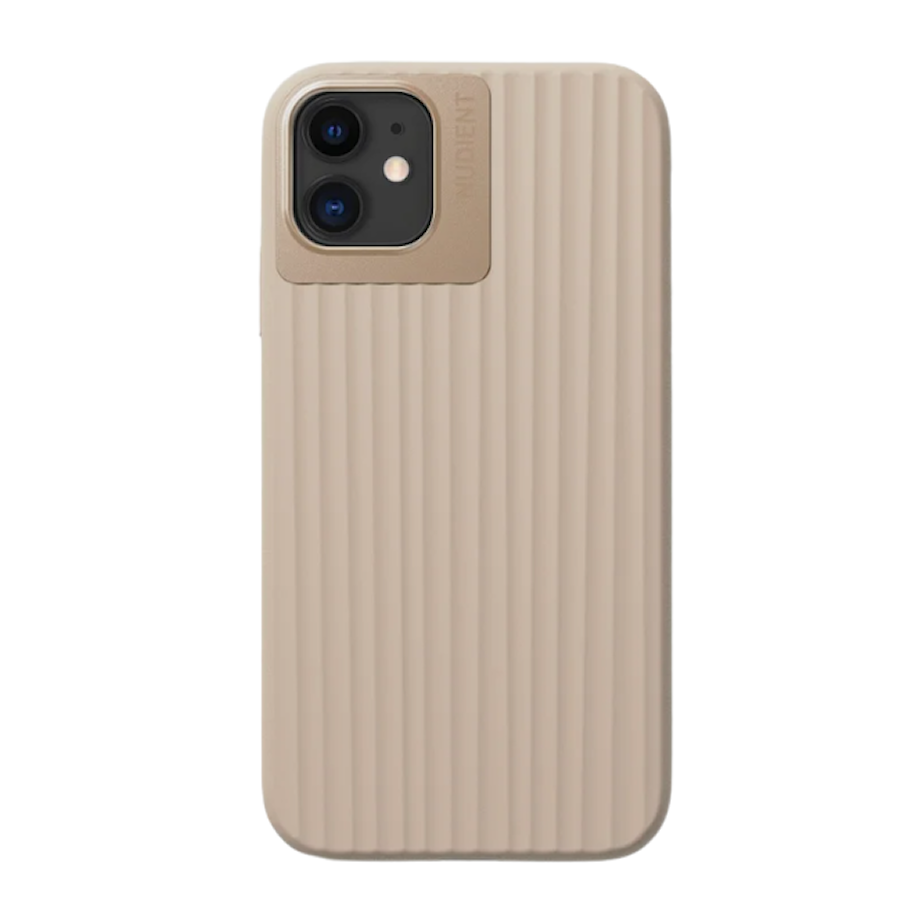 Nudient Bold iPhone 11/XR linen beige mobilskal