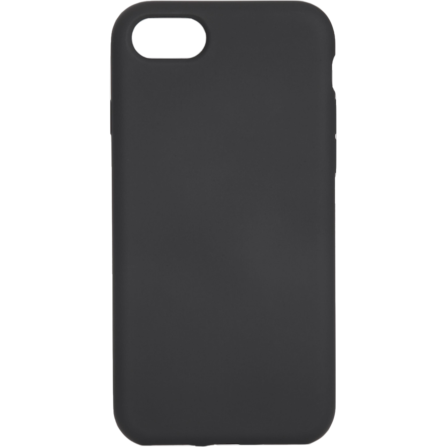 Mobique iPhone 6/7/8/SE svart silikonskal