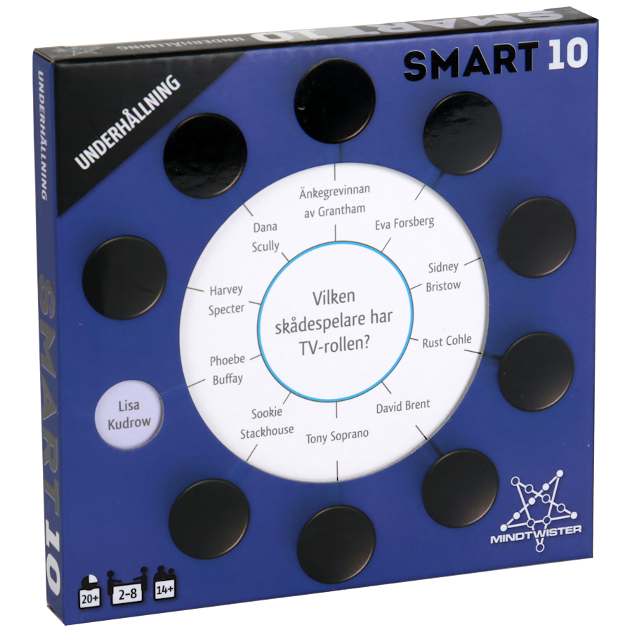Smart 10 Frågekort Underhållning