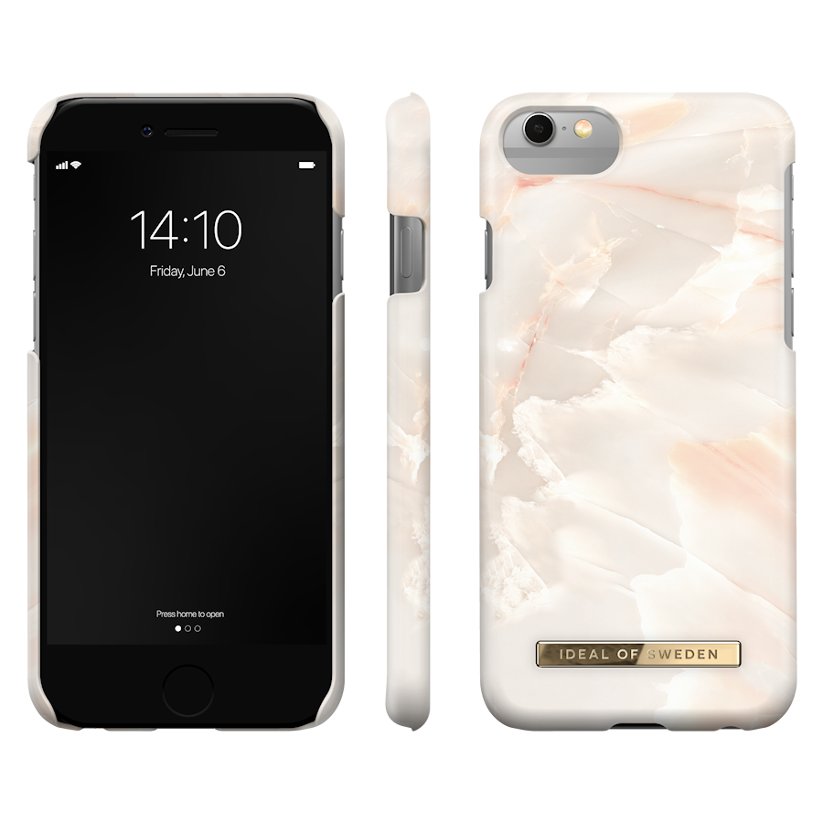 iDeal of Sweden iPhone 8/7/6/6s/SE mobildeksel rose pearl marble