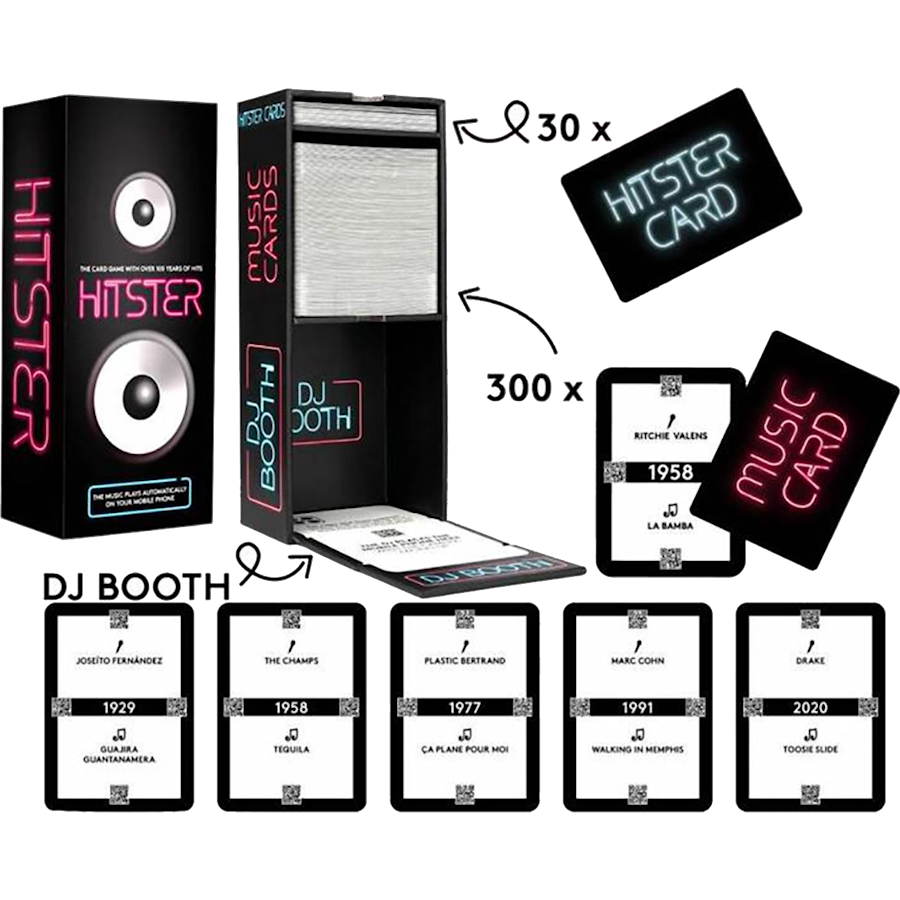 Hitster Music Card Game (ENG)