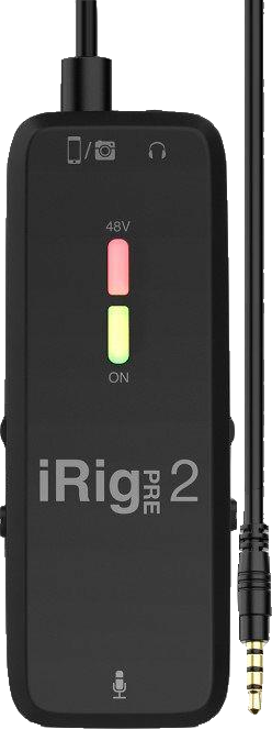 IK Multimedia iRig Pre 2 Preamp XLR-adapter