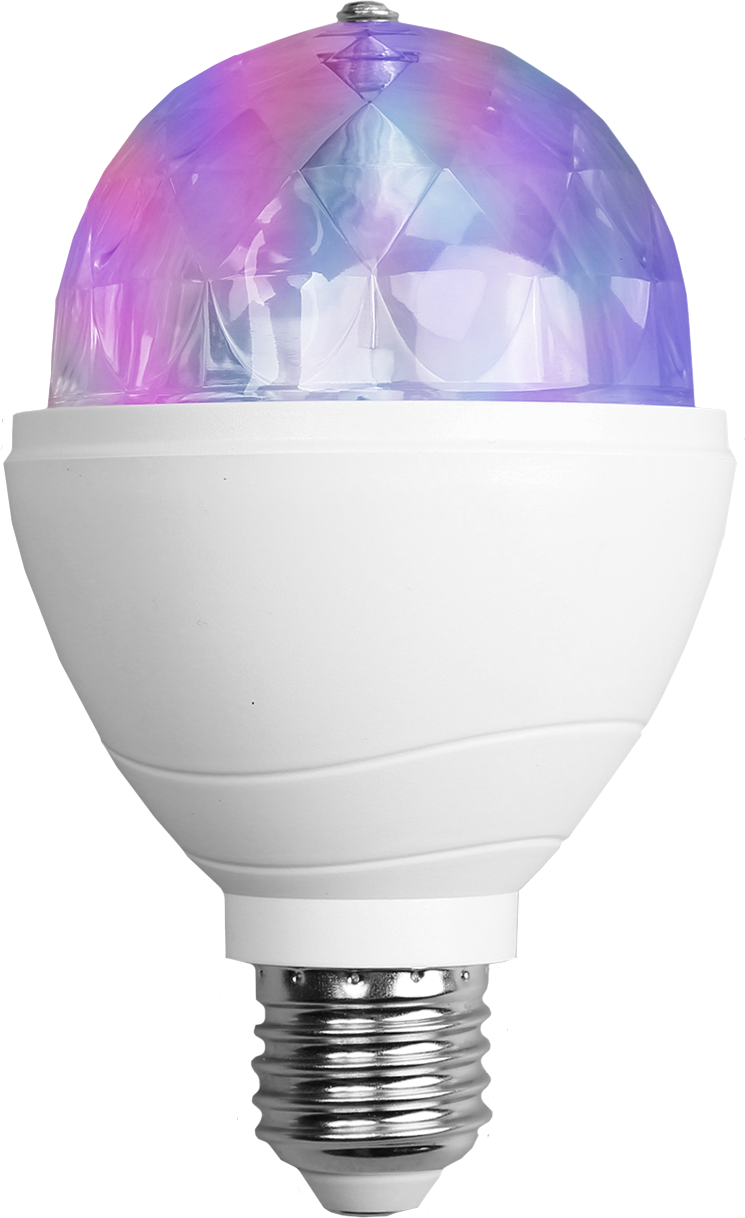 Disco LED-lampe E27