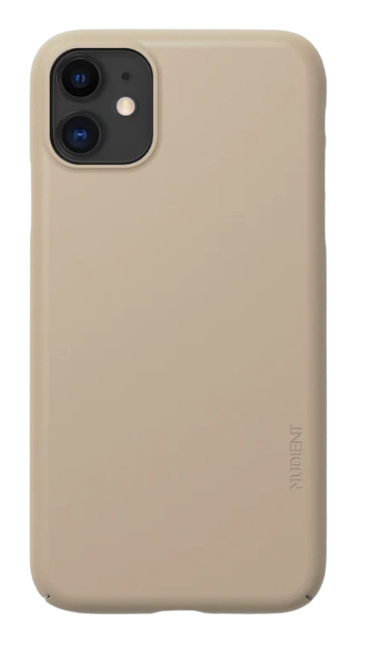 Nudient Thin iPhone 11 clay beige mobildeksel